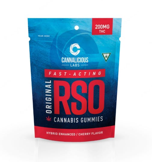 Product: Cherry | 20mg x 10pk | RSO Infused | Cannalicious Labs
