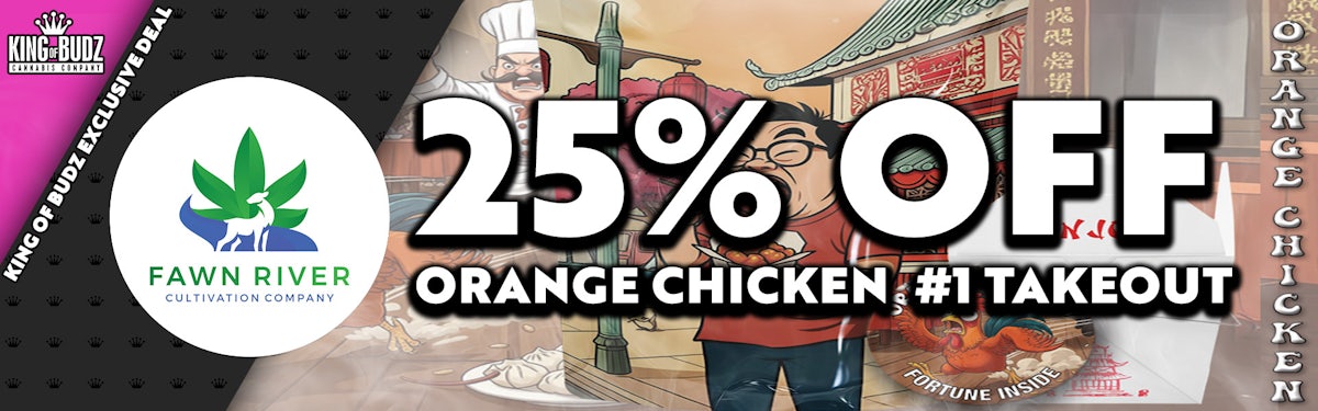 Fawn River - Orange Chicken Takee Outtee 3.5g Prepack - 25 Percent OFF