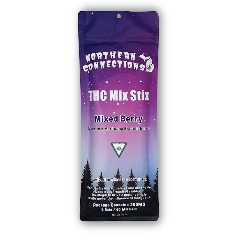 Northern Connections 200mg Mix Stix Mixed Berry