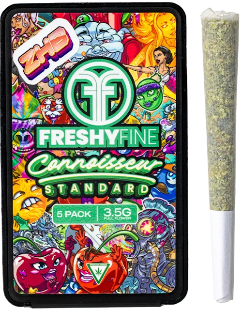 Freshy Fine - 5-Pack .7g Prerolls - ZHB