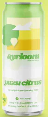 Ayrloom | Yuzu Citrus | 2:1 | 10MG THC : 5MG CBD | Singles-1