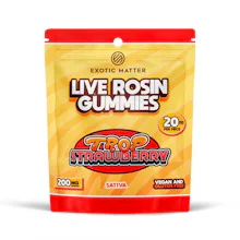 Exotic Matter - 200mg Rosin Gummies - Tropical Strawberry