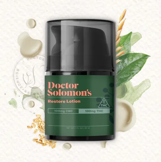 Lotion | Doctor Solomon's | Restore [1:1 CBD/THC] at Mission