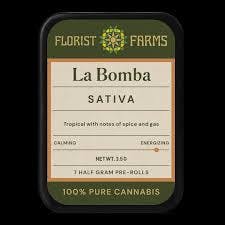 Florist Farms Pre-Rolls | 7 pack .5g | LaBomba