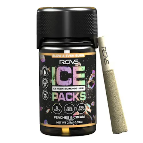 Peaches & Cream | Infused | 0.5g x 5pk-1