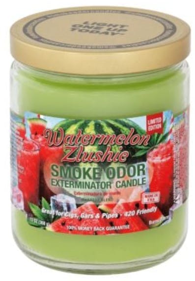 Product Smoke Odor Eliminating Candle 13oz WATERMELON ZLUSHIE