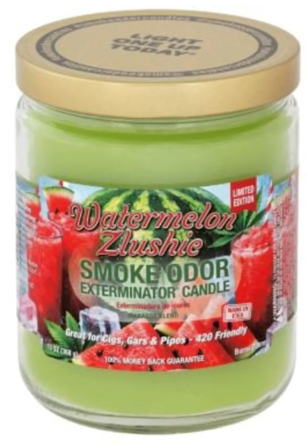 Product Smoke Odor Eliminating Candle 13oz WATERMELON ZLUSHIE