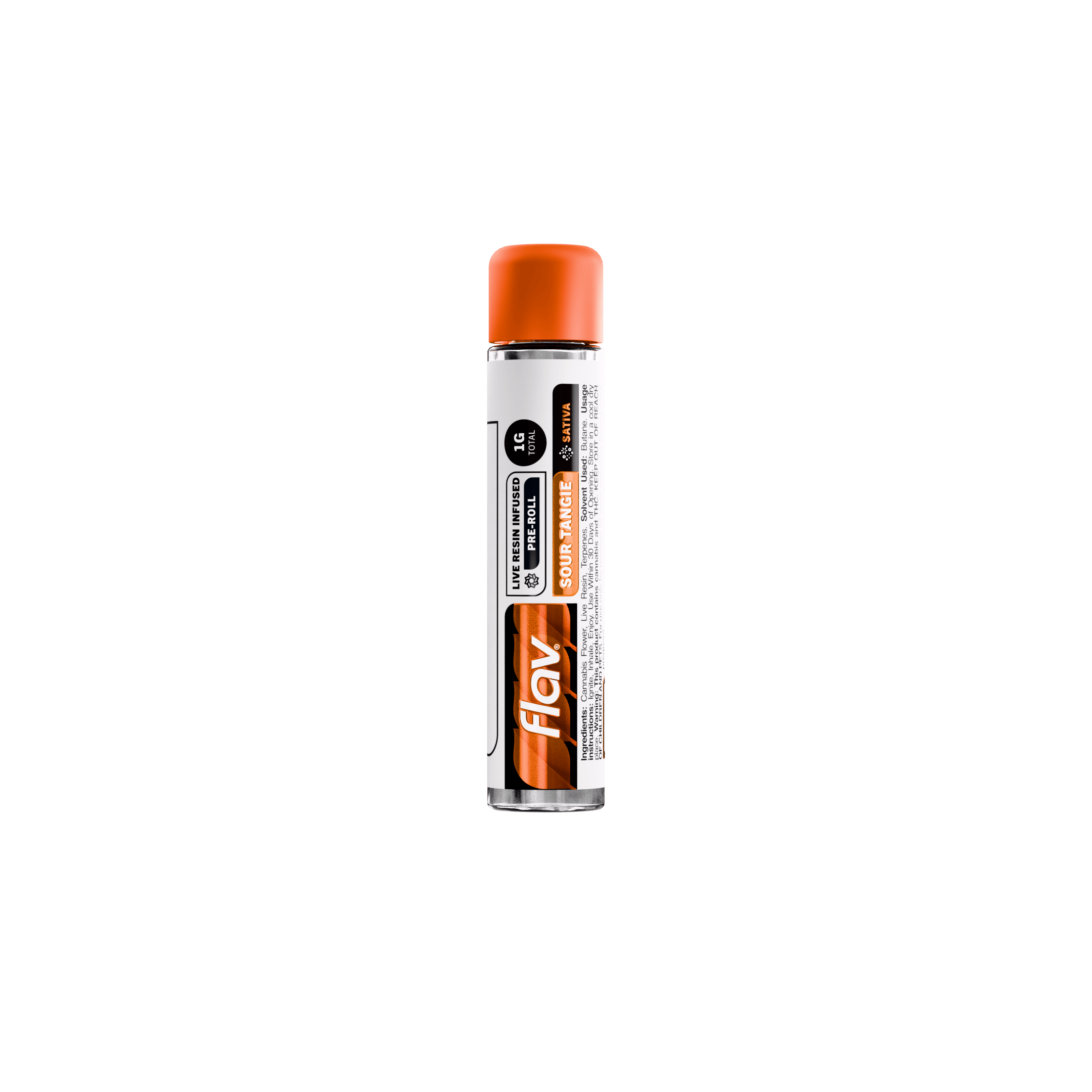 Flav | Sour Tangie | Live Resin Infused Preroll