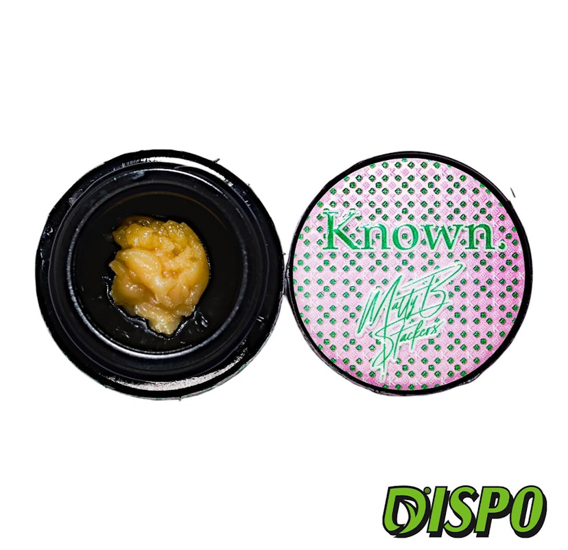 Known x Matty B - Strawguava 1G Live Hash Rosin