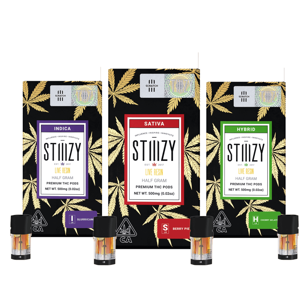 Stiiizy - Cartridge Live Resin Liquid Diamond - Purple Haze (S) (0.5g)