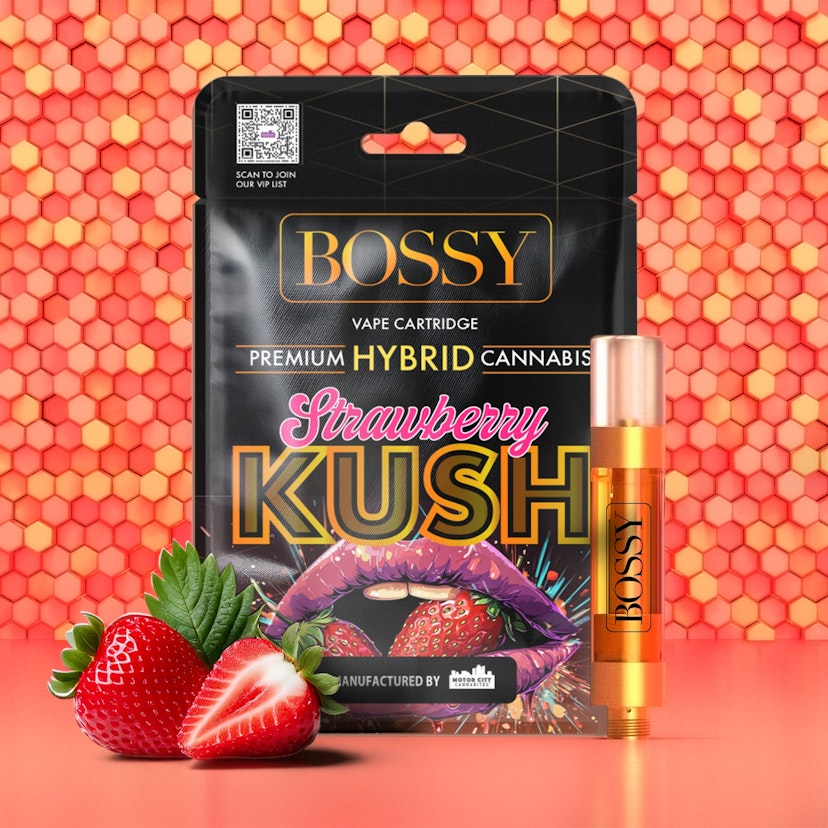Bossy 1g Cart Strawberry Kush