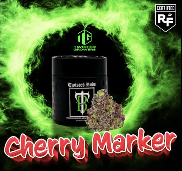 Cherry Marker | 3.5g | Flower | Twisted Growers