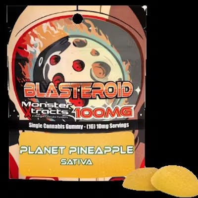 MONSTER XTRACTS | BLASTEROID | PLANET PINEAPPLE | 100MG | SATIVA