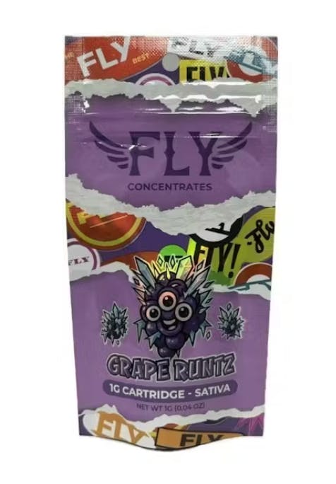 Product: FLY | Vape Cart - 1g - Grape Runtz
