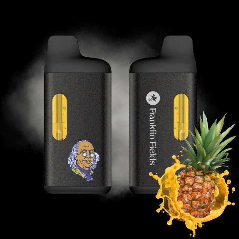 Product: Franklin Fields | Big Ben Pineapple Express Disposable All-In-One Cartridge | 2g