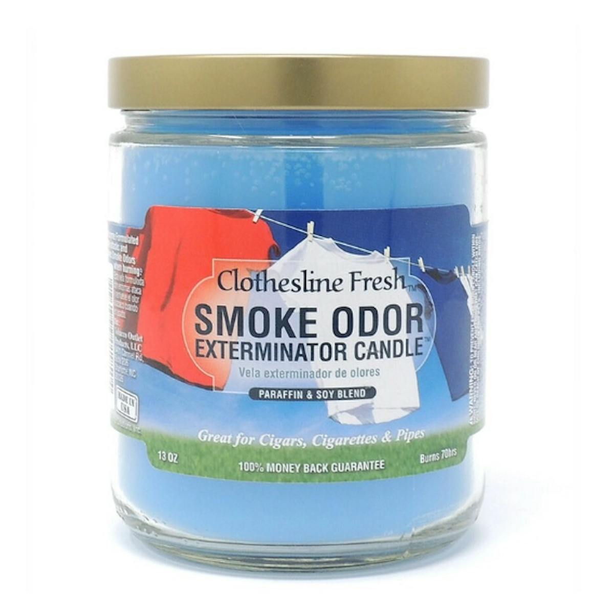 Photo of Smoke Odor Clothesline Fresh Candle