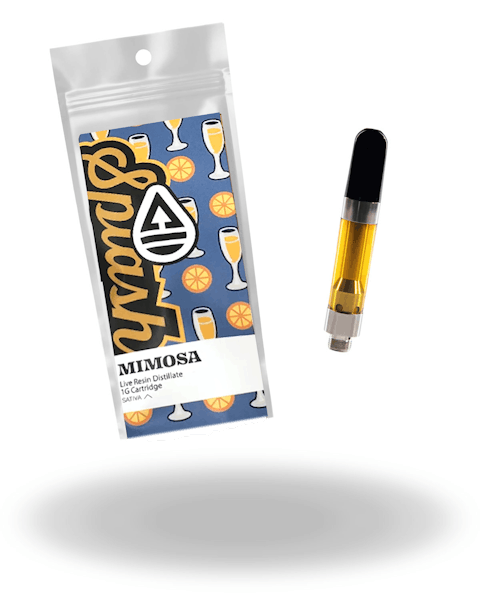 Product: Fresh Coast Extracts | Mimosa Live Resin Distillate Cartridge | 1g