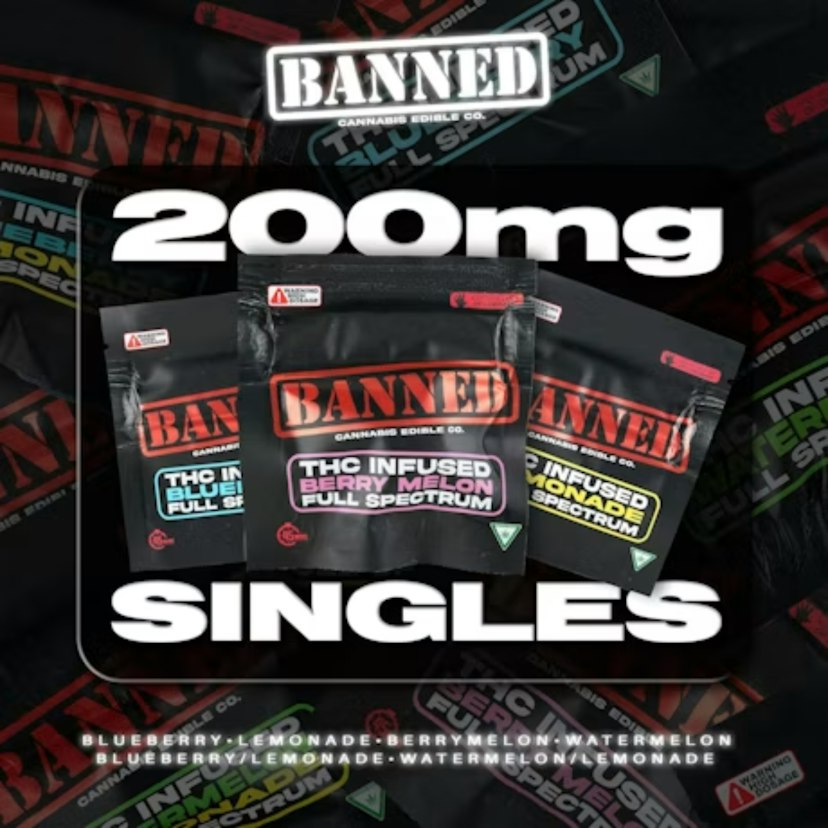 Banned - Paradise Punch 200mg Singles