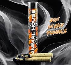 Animal House | Vanilla Cream | 3pk 0.5G Kief Infused Pre-roll