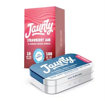 Photo of Jaunty | Strawberry Jam | Live Rosin | 100mg | 10pk