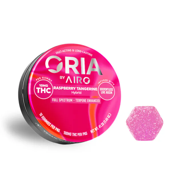 Oria Soft Lozenge Rasberry Tangerine 10pk/100mg (hybrid, lozenges, 2.8g)