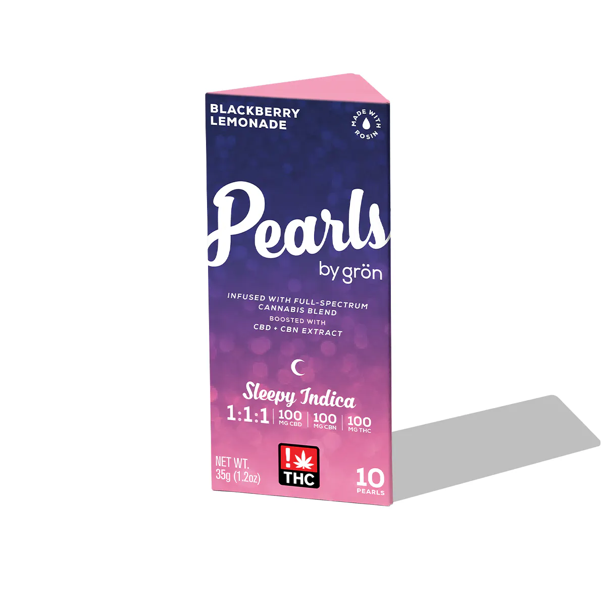 1:1:1 Blackberry Lemonade Pearls - CBN/CBD/THC - Sleepy Indica