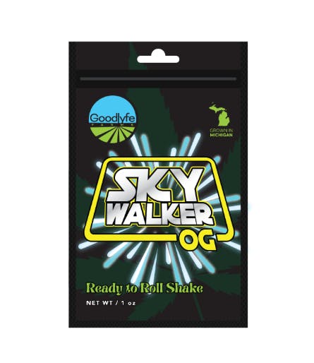 Product: Skywalker OG | 1oz | Pre-Packed | Shake | Goodlyfe Farms