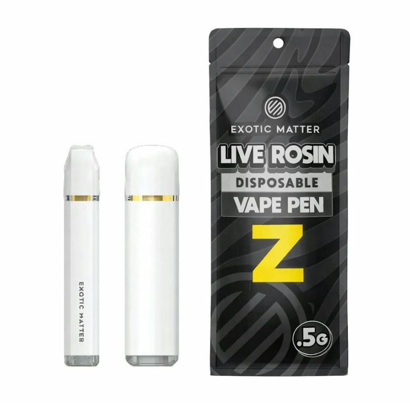 Exotic Matter Live Rosin Disposable | Z
