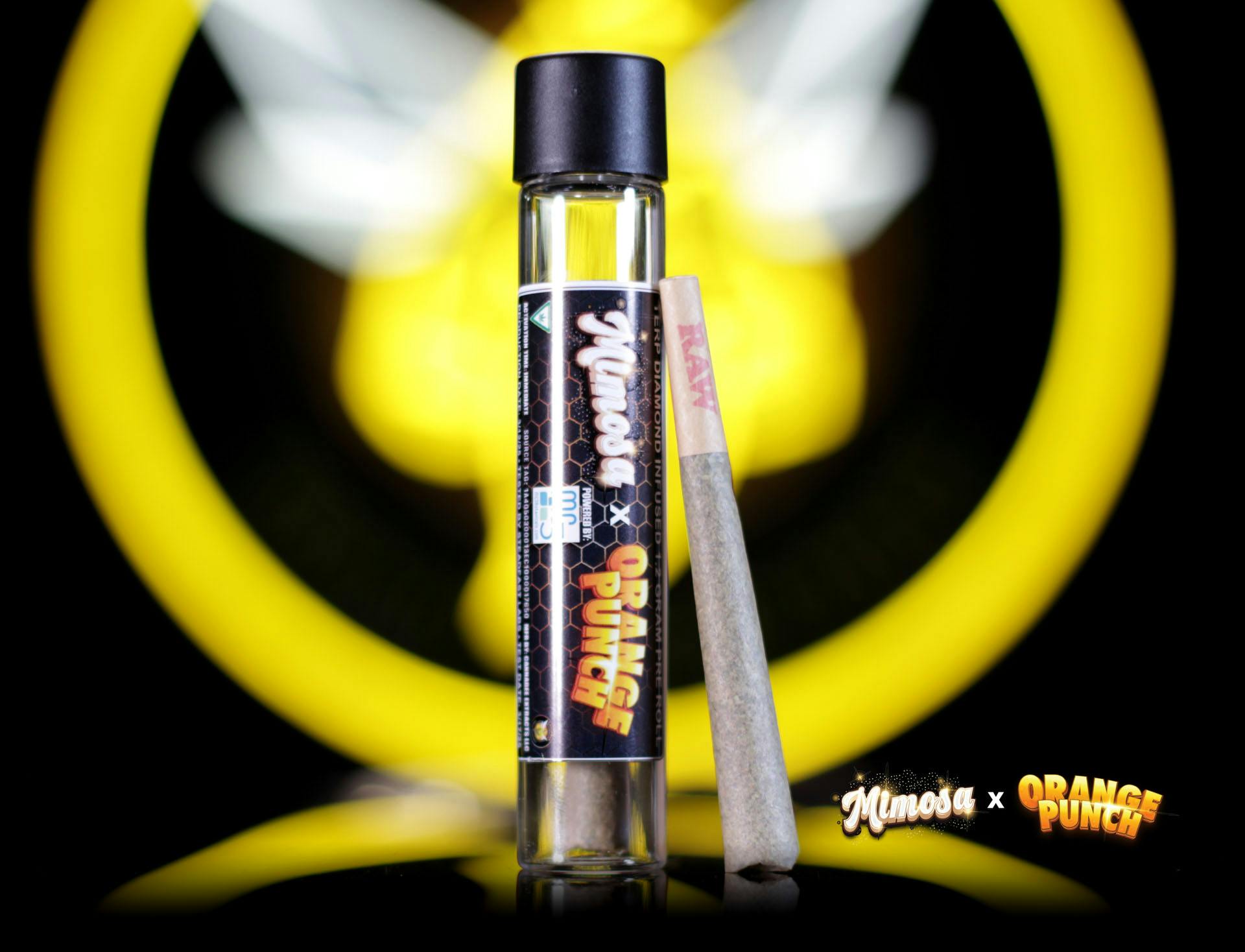 Product: Canna Bee | Mimosa x Orange Punch | Infused Pre-roll Hybrid