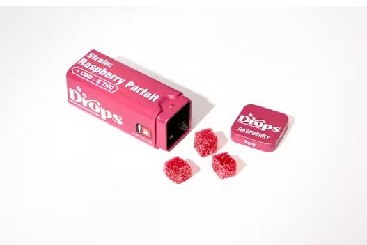 Photo of Raspberry 20-Piece [Calm Energy] (2:1) | 100mg
