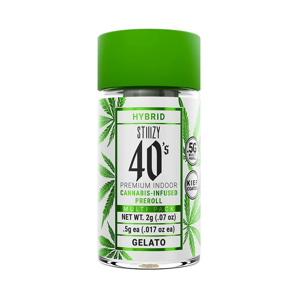 Stiiizy - Infused Preroll 40s 4pk - Cereal Milk (H) (2.0g)