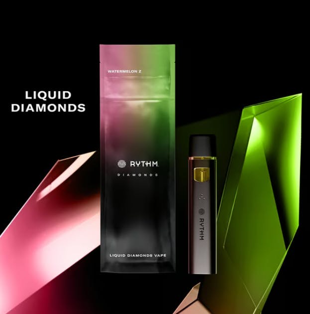 RYTHM Watermelon Z | Liquid Diamonds Vape | Indica | 1g