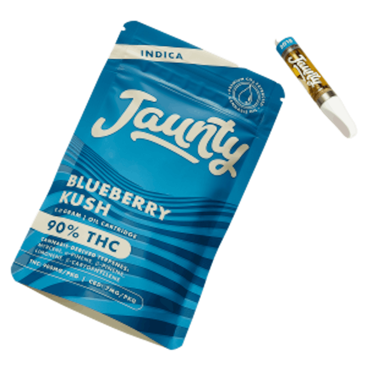 Photo of Jaunty | Blueberry Kush | 510 Cartridge 1g