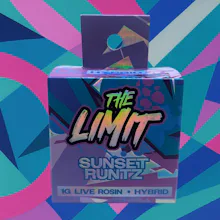 The Limit - 1g Hash Rosin - Sunset Runtz