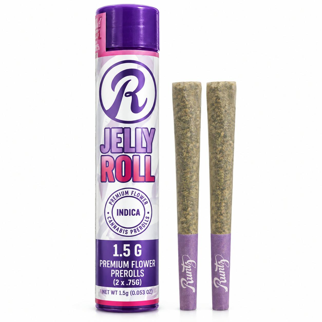 Runtz - 2 Pack .75g Prerolls - Jelly Roll