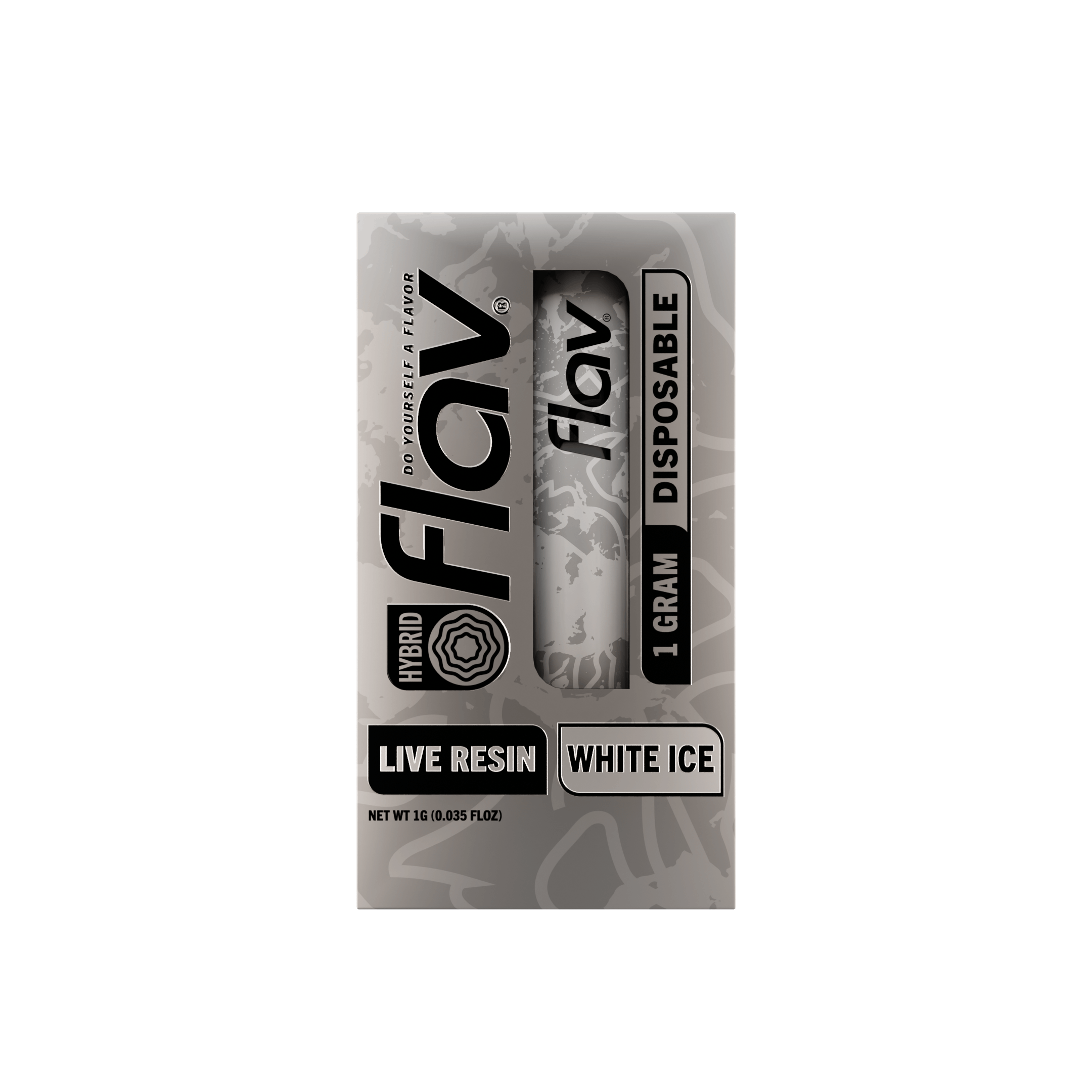 White Ice - Live Resin All In One Vape - 1g - Hybrid