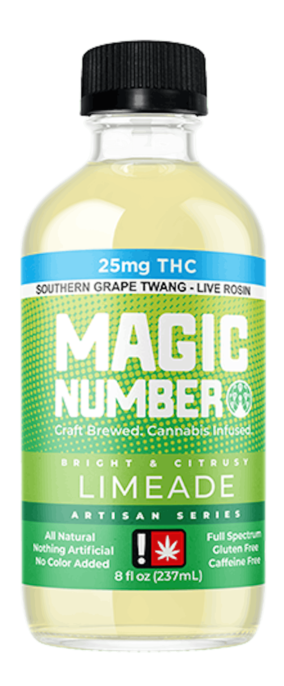 Photo of Magic Number 25mg LIMEADE Live Rosin Infused Juice