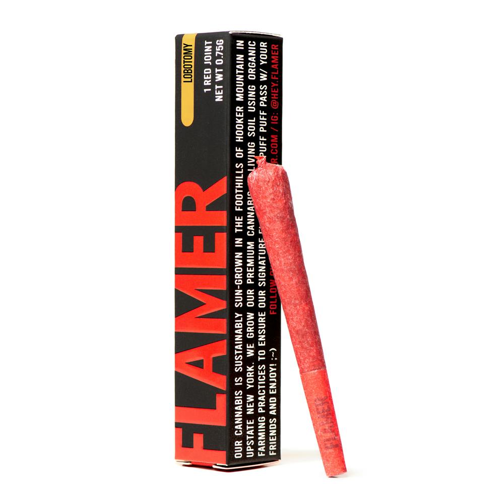 Flamer-Pre roll .75g- Lobotomy-Indica-1