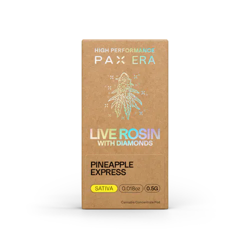 Live Rosin with Diamonds | Pineapple Express 0.5g | Pod-1