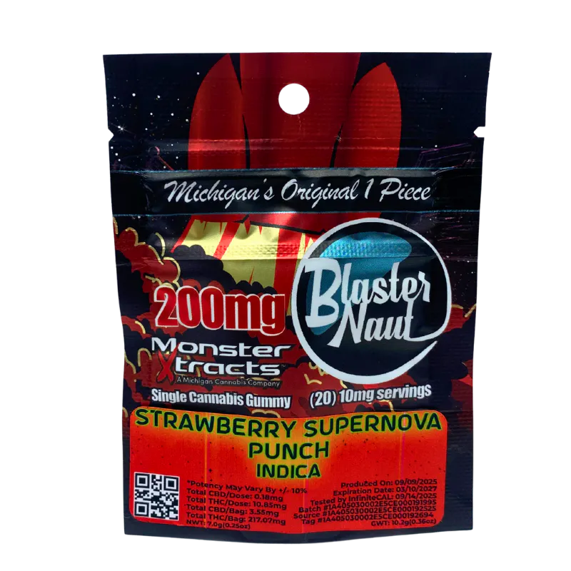 Monster Xtracts | Strawberry Supernova Punch | Blaster Naut
