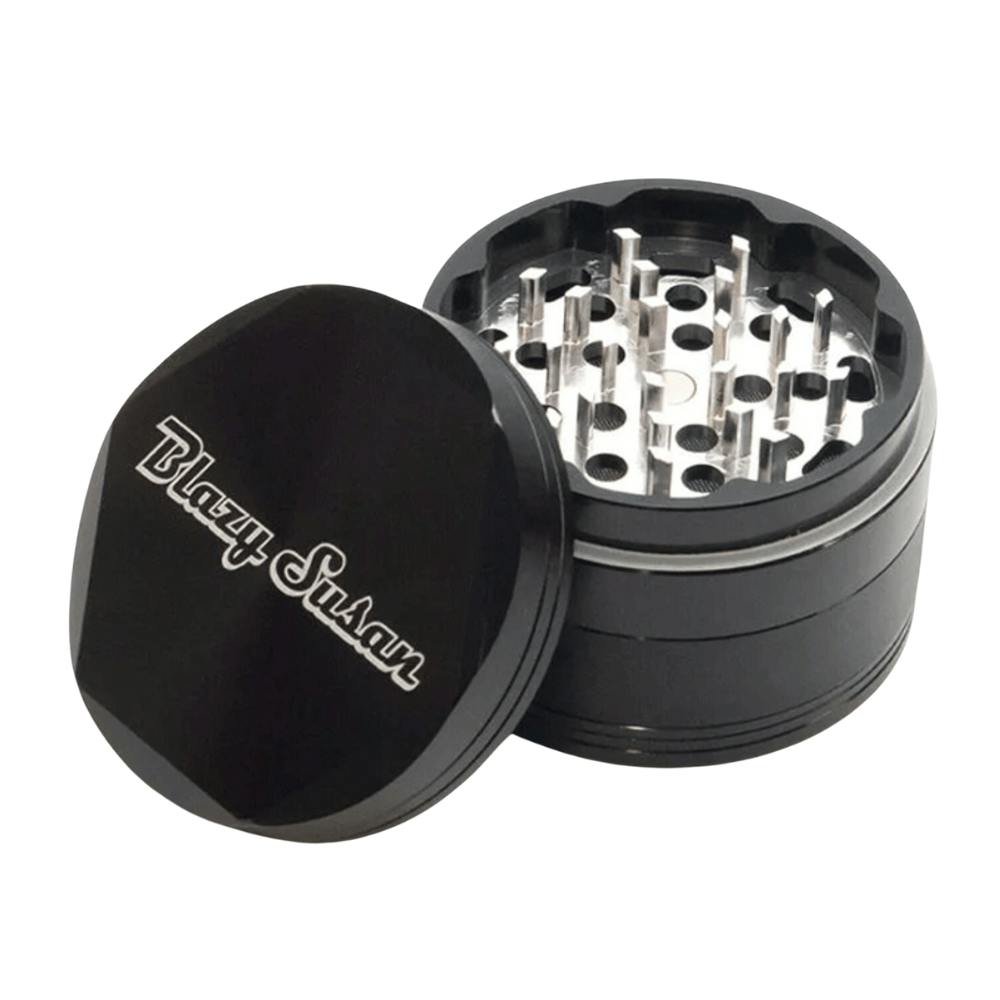 63mm - 4-piece grinder - black