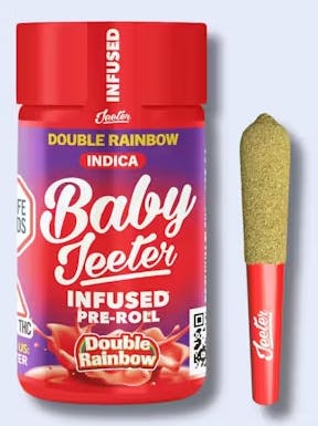 Product Double Rainbow Infused Pre Roll 5pk (Hash Oil + Kief + Terpenes)