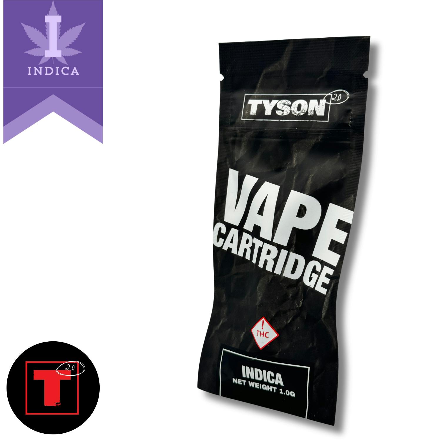 Tiger Mintz Indica 1.0g Cart by Tyson 2.0 • Pecos Valley Production