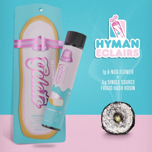 Hyman - 1.5g Infused Eclair - Bubblegum Gelato
