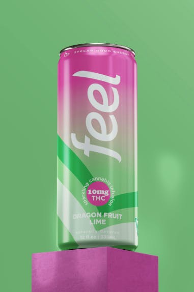 Product: Feel Energy | Dragon Fruit Lime Seltzer | 10mg