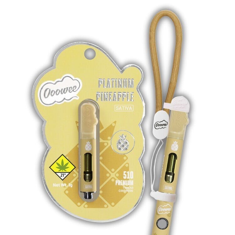 Ooowee: Platinum Pineapple - Distillate Cartridge