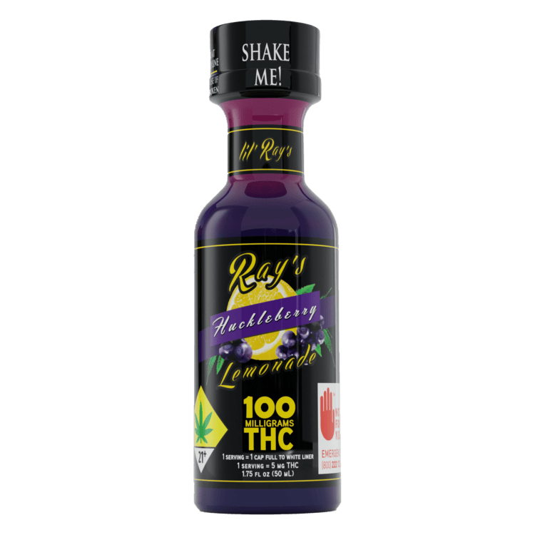 Lil Ray's: Huckleberry Lemonade - Beverage 100mg
