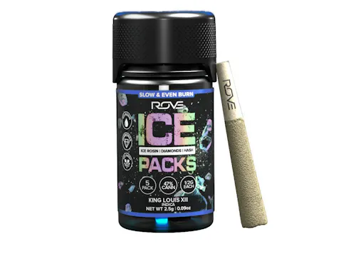 King Louis XIII – Infused Ice Packs (Rosin Hash and Diamonds) 5x 0.5g-1