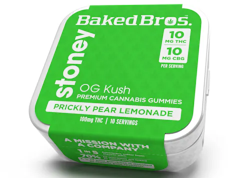 OG Kush Stoney Prickly Pear Lemonade Gummies | 100mg-active