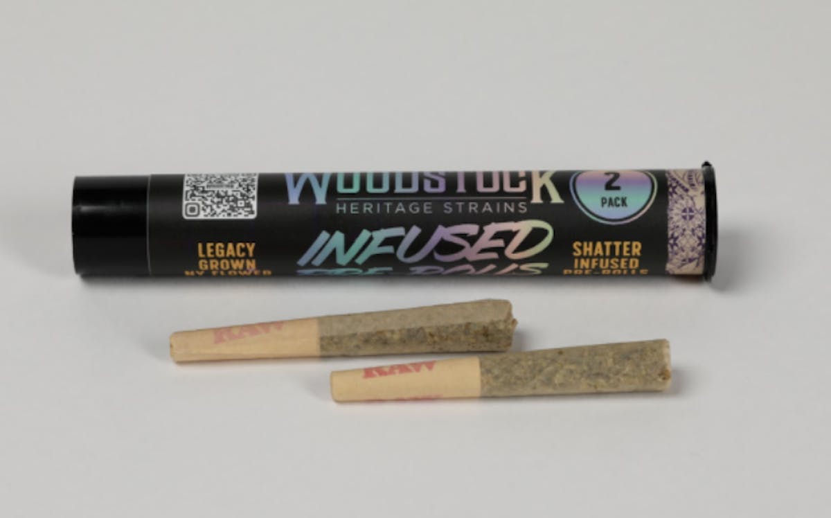Image of Peanut Butter Breath x King Sherb Shatter Infused Preroll 2pk